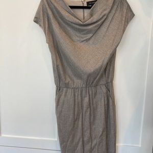 St. John grey wool dress - size 4